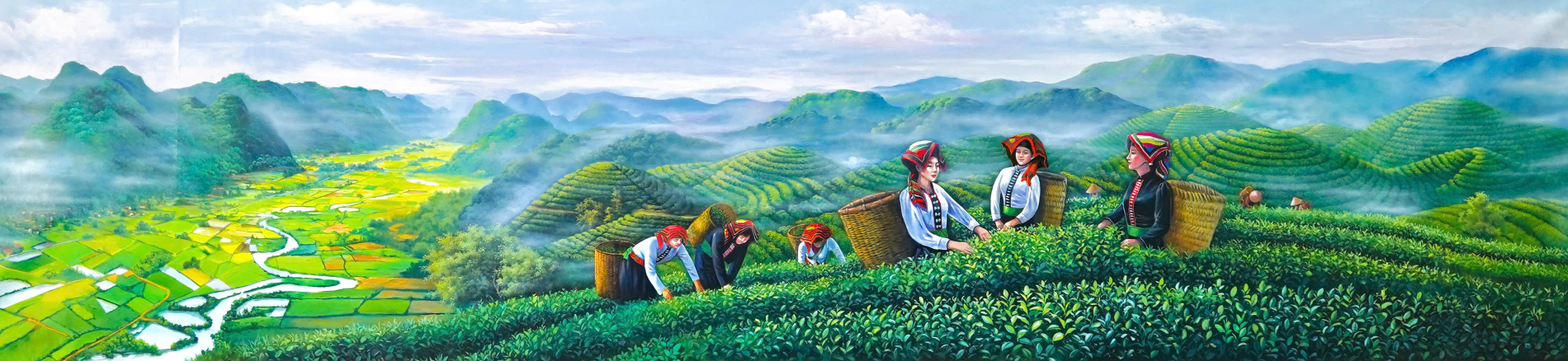 Bức tranh số 6: Long Cốc - Phú Thọ