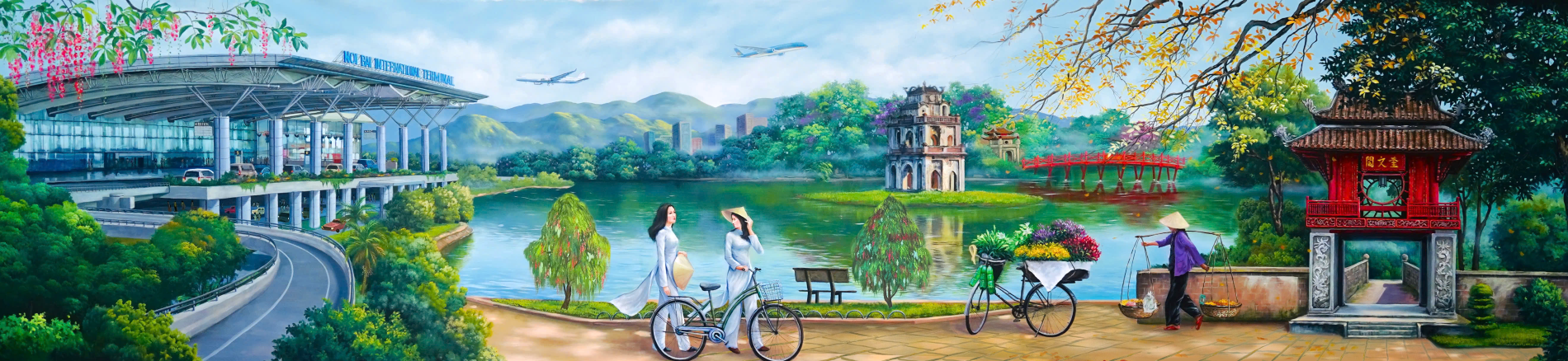 Bức tranh số 11: Hà Nội 