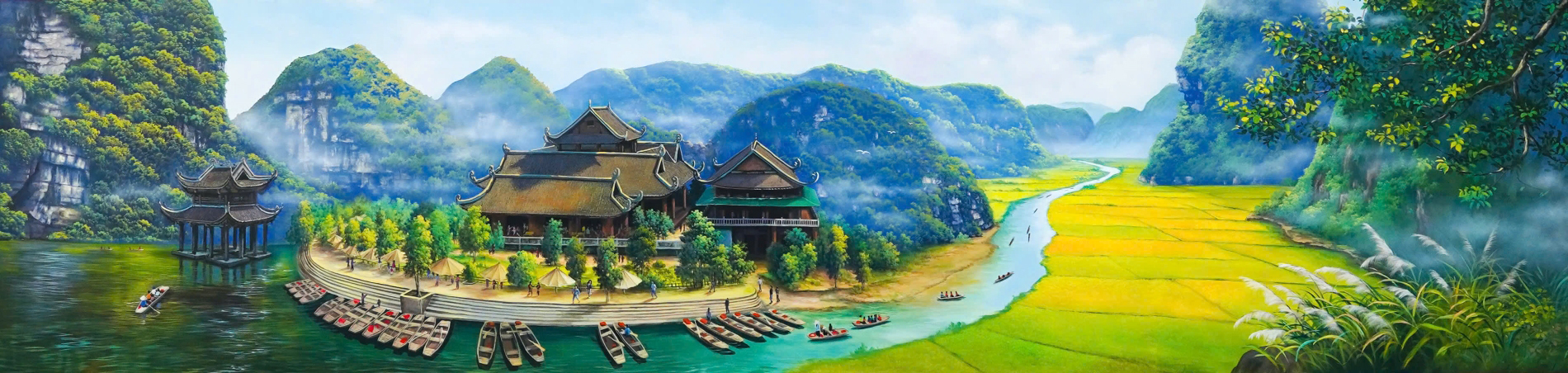Bức tranh số 16: Ninh Bình 