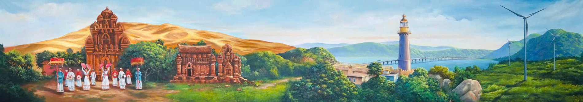 Bức tranh số 22: Bình Thuận – Bình Định – Phú Yên – Ninh Thuận